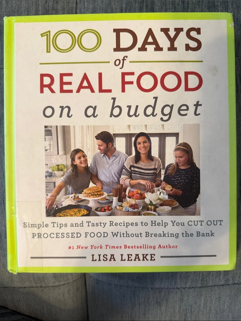 100 Days of Real Food on a Budget — Green Cover